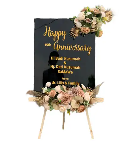 Papan Bunga Akrilik Grugu